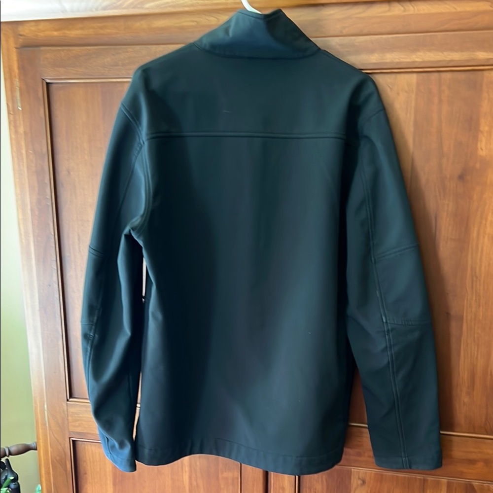 Descente Black Ski Jacket Soft-Shell Performance - Picture 5 of 6